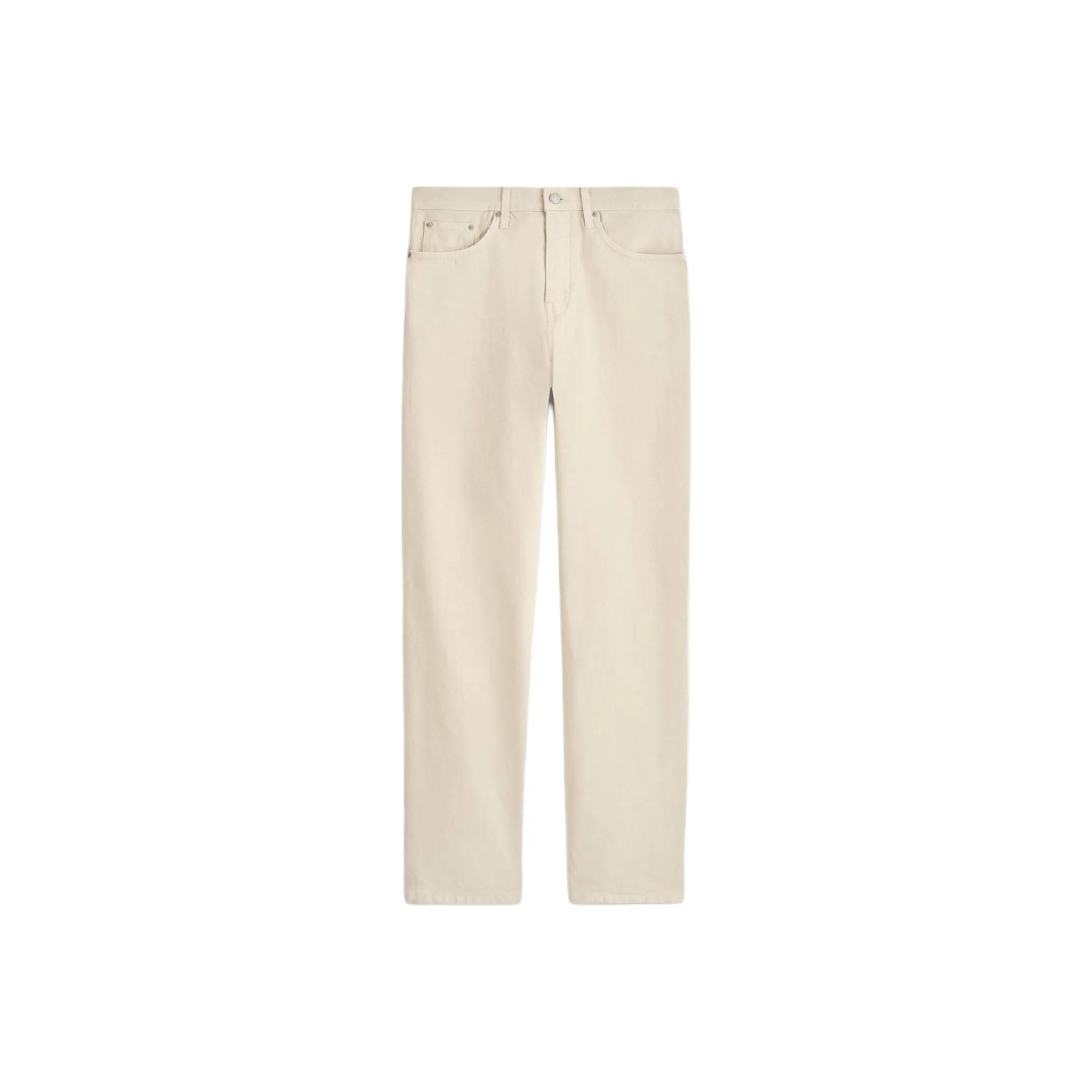 COS Кремовый Белый Мужские Джинсы