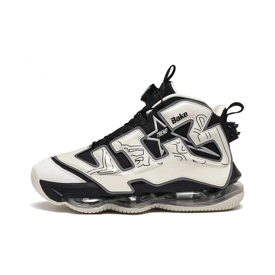 Bake Устойчивый к истиранию Дышащий Легкий Высокий Топ Баскетбольные кроссовки Мужской
