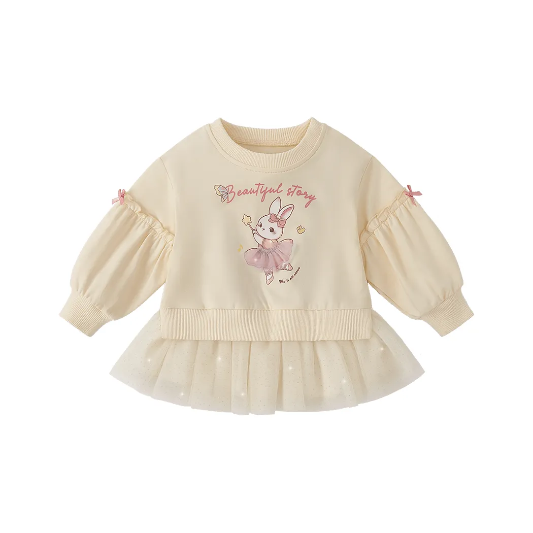 JELLYBABY Свитшот Марля Платье Пэчворк Топ