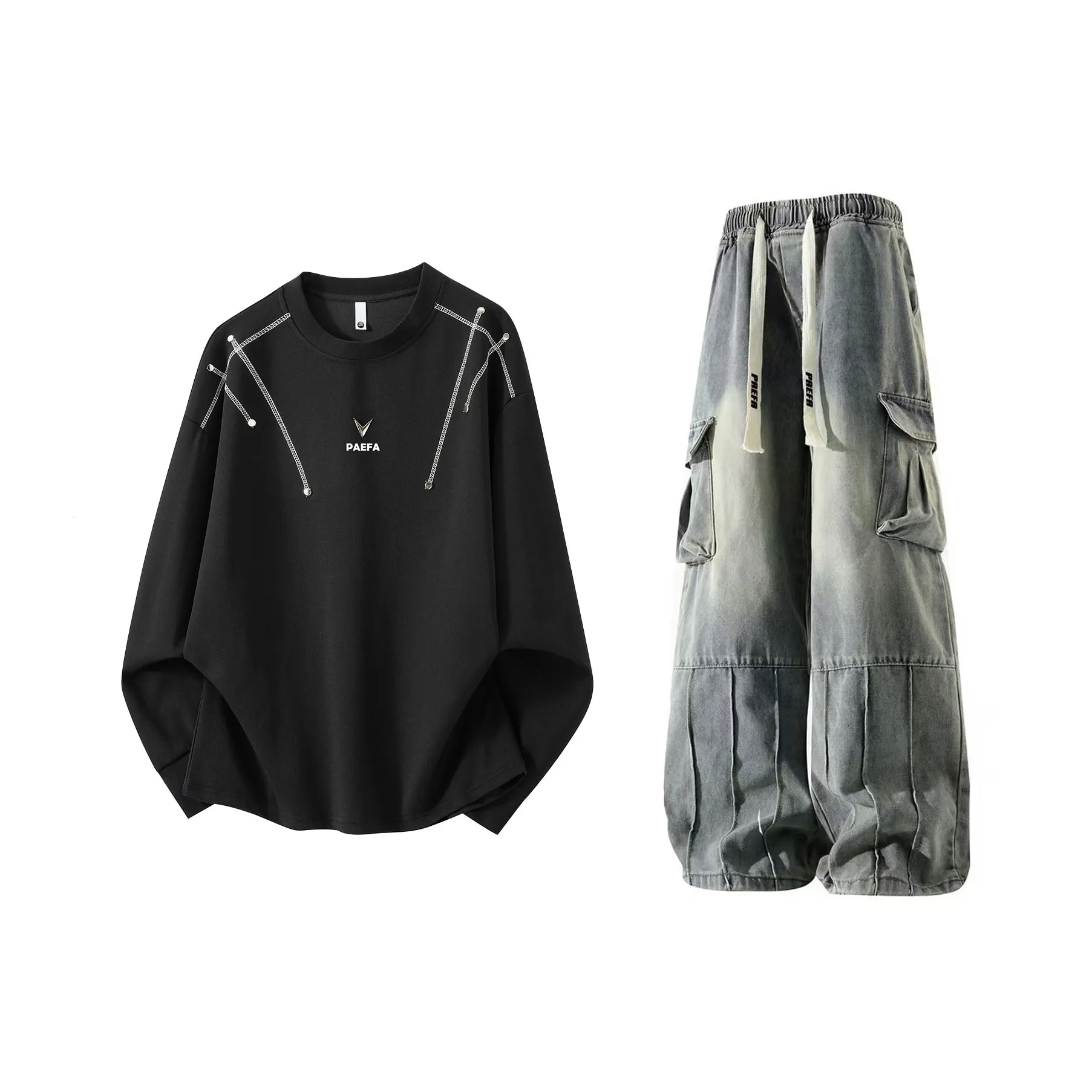 PAEFA Унисекс Повседневная Спортивная Одежда