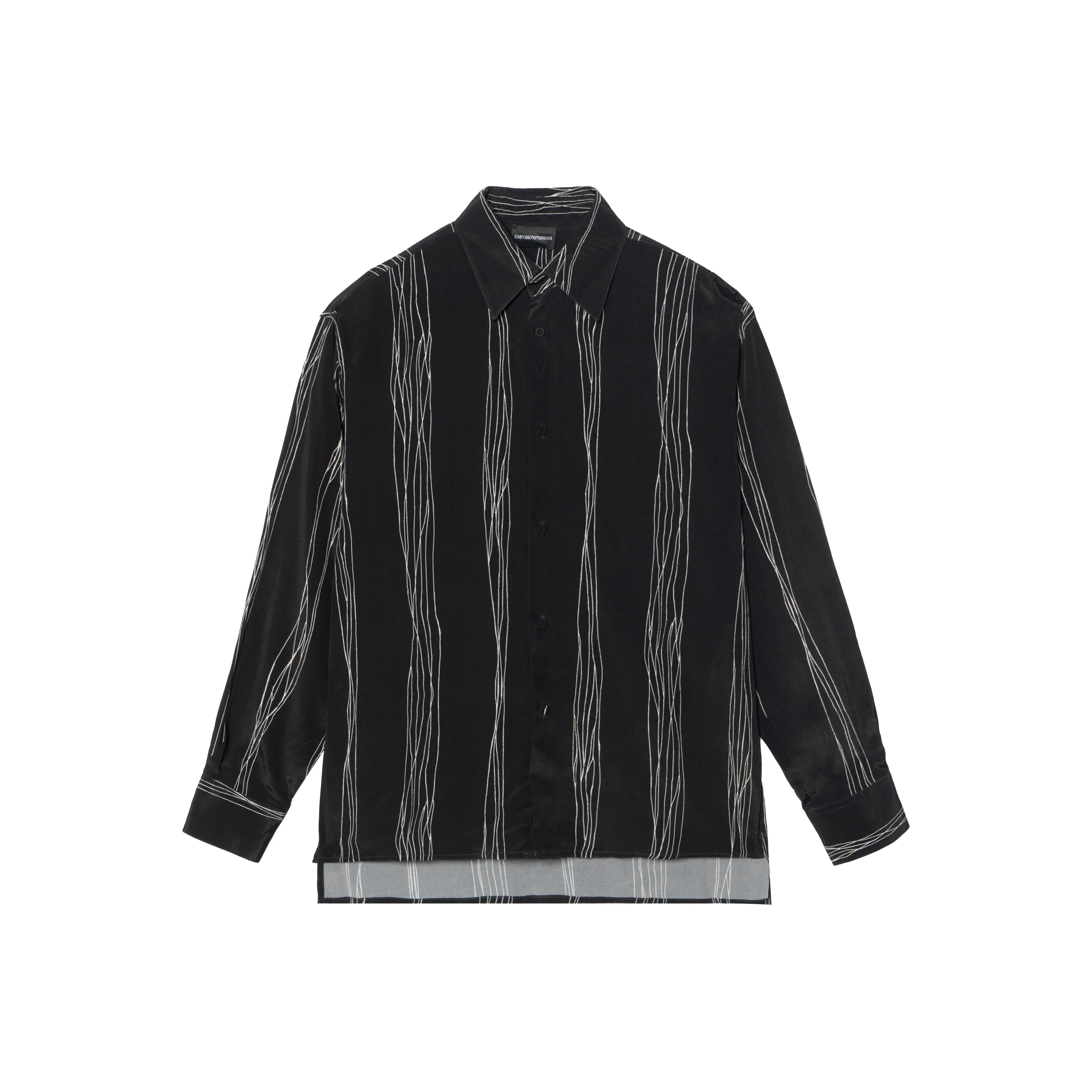 EMPORIO ARMANI Рубашка Мужская Черная