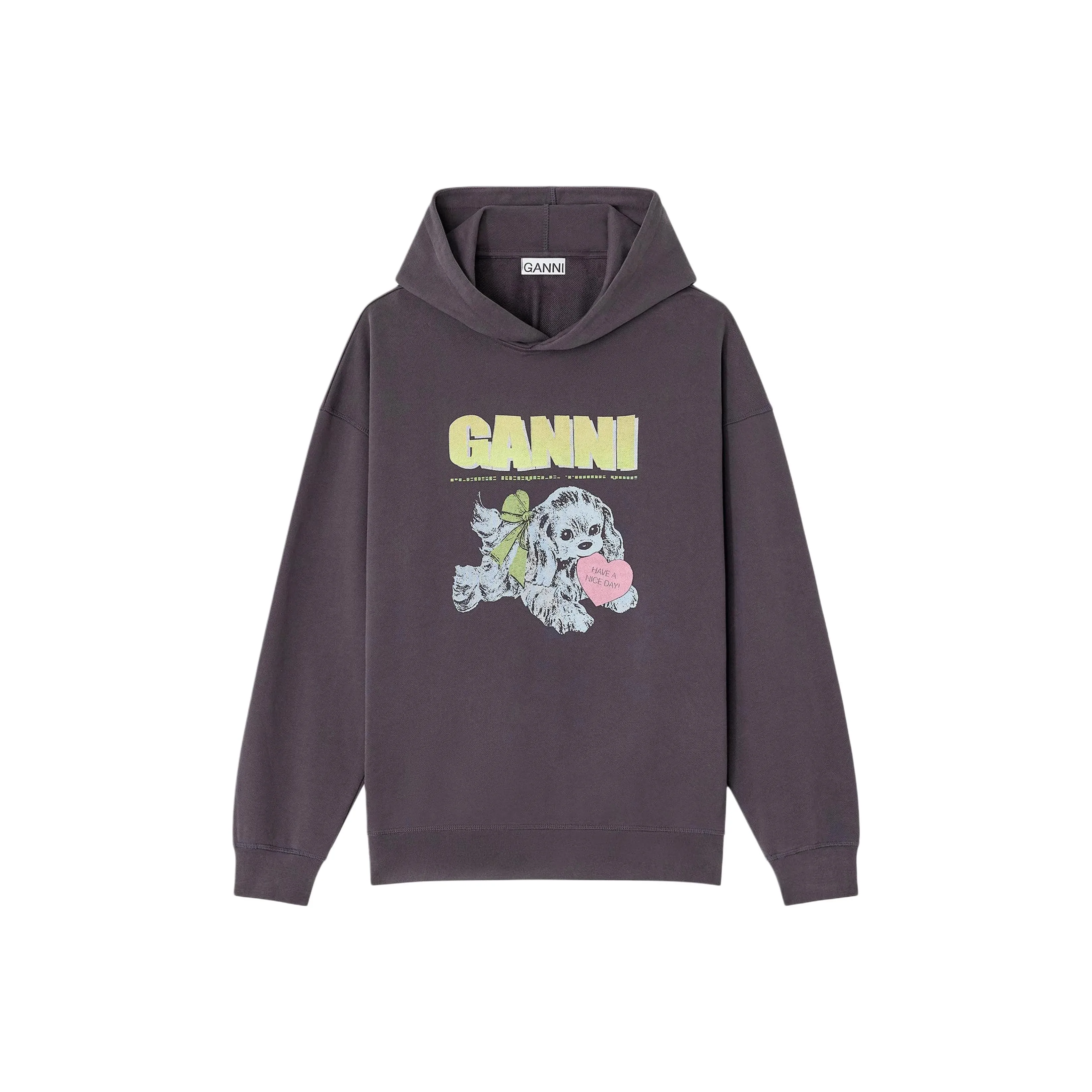 GANNI Серый Женский Свитшот