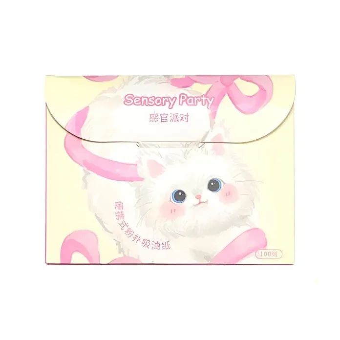 Sensory Party Масло для лица и Бумага для абсорбции Унисекс