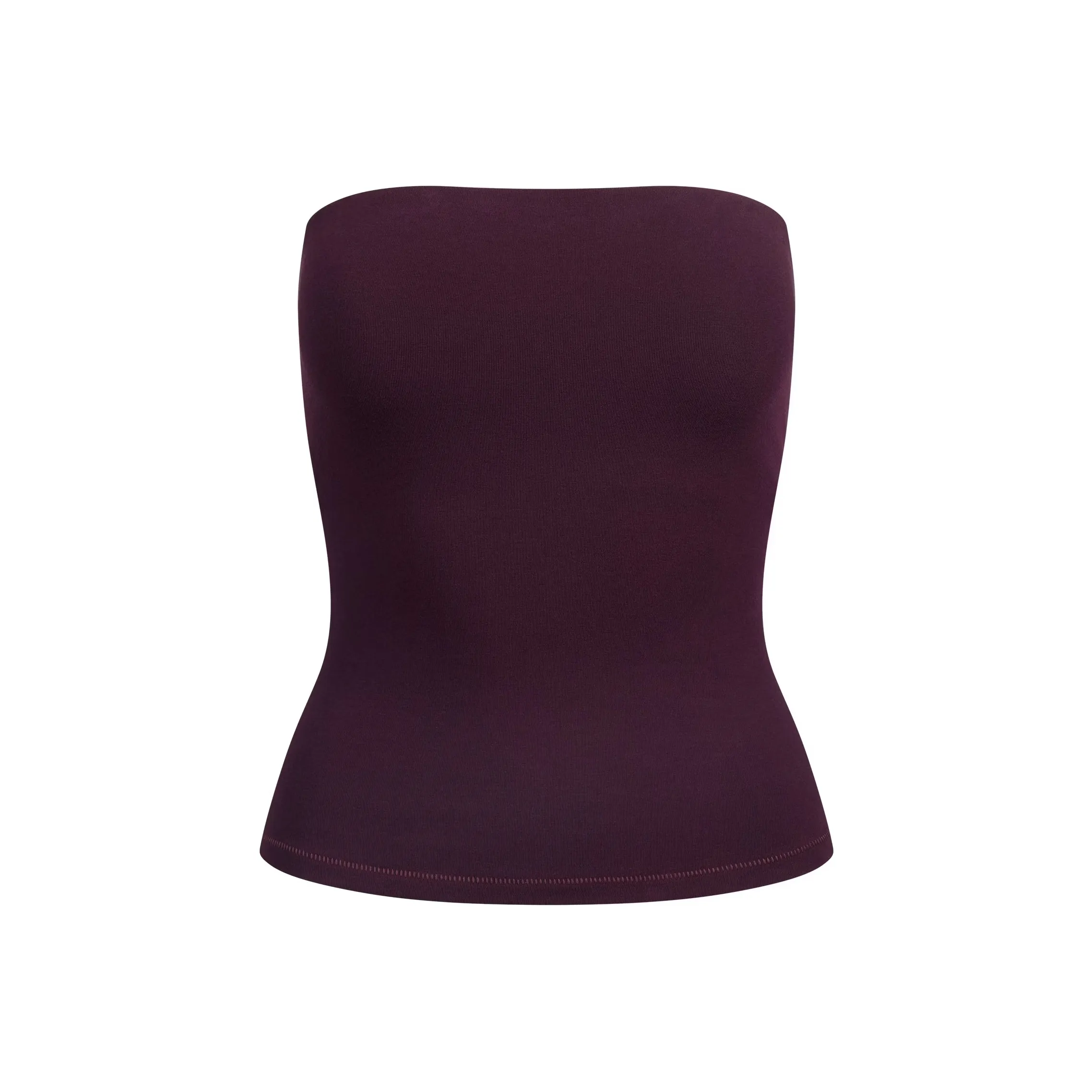 SKIMS FW25 Cotton Jersey TUBE Топ Топ Без бретелек Женский