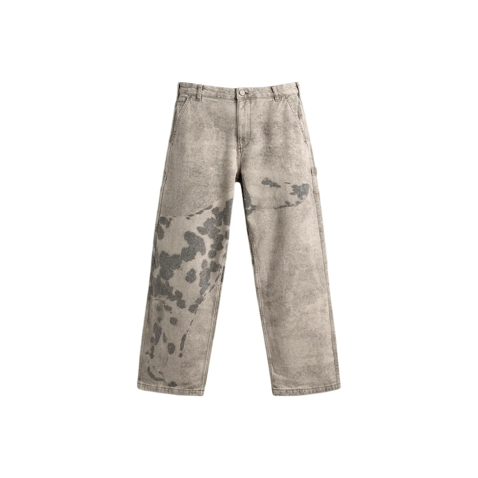 ZARA Бежевые Мужские Повседневные Штаны