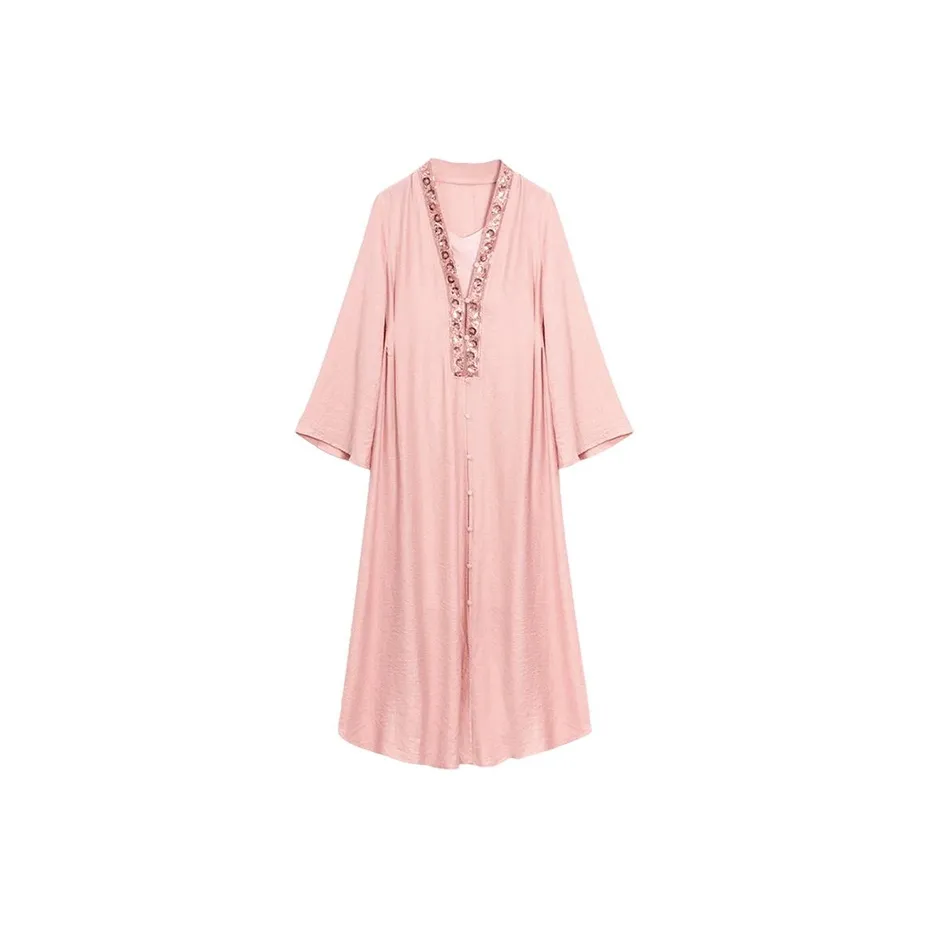 MARIE·COCO Длинное платье с длинными рукавами женское