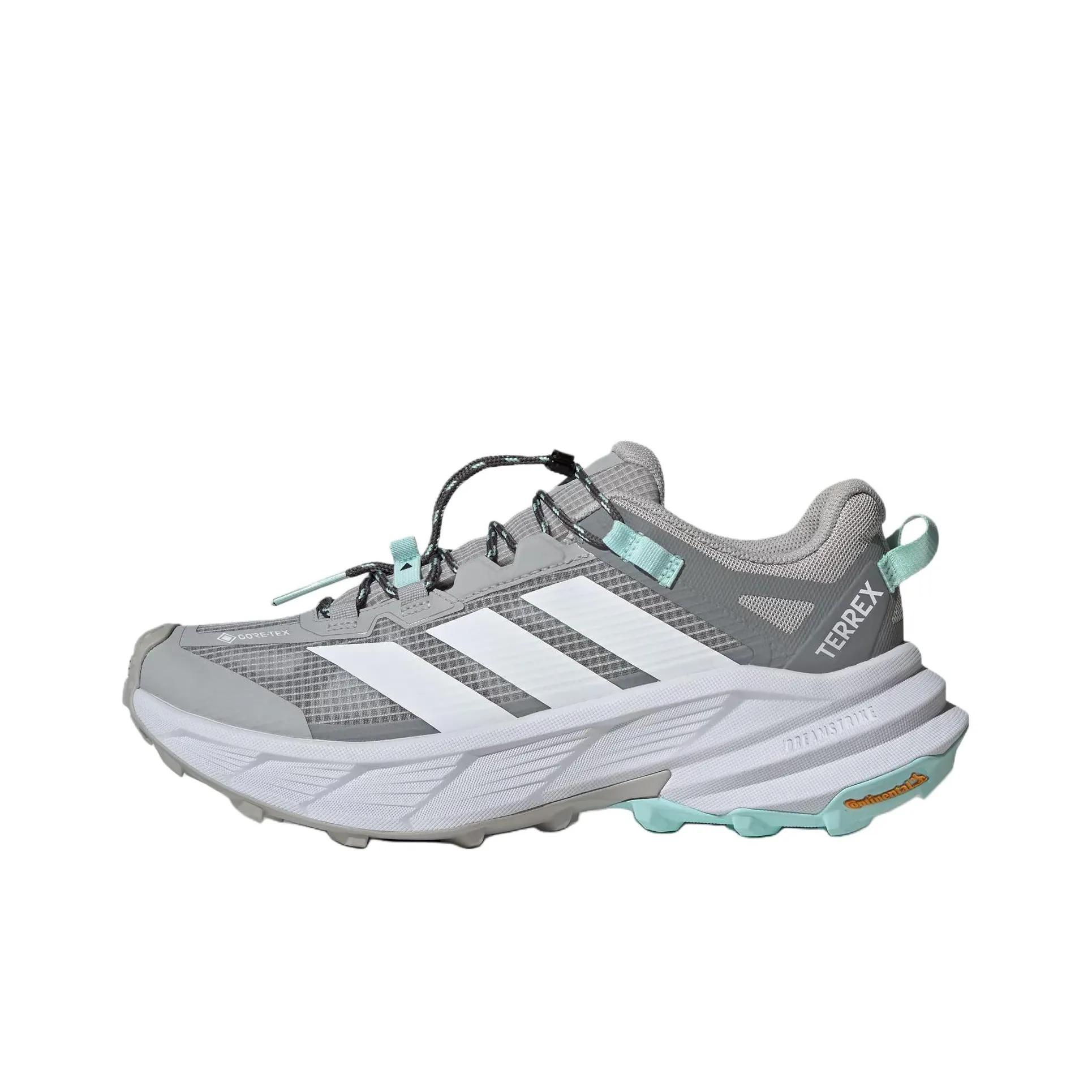 Adidas FREE HIKER Нижняя юбка Резистентная Водонепроницаемая And Дышащая Походная обувь Унисекс Серый