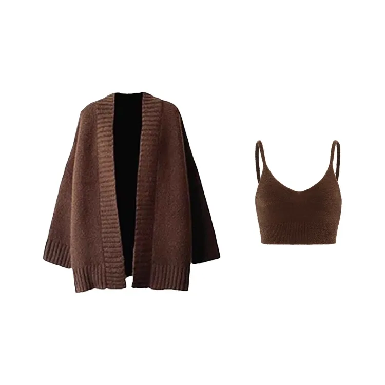 QIAOMONVHAI Кофе Универсальный размер Женский Трикотаж