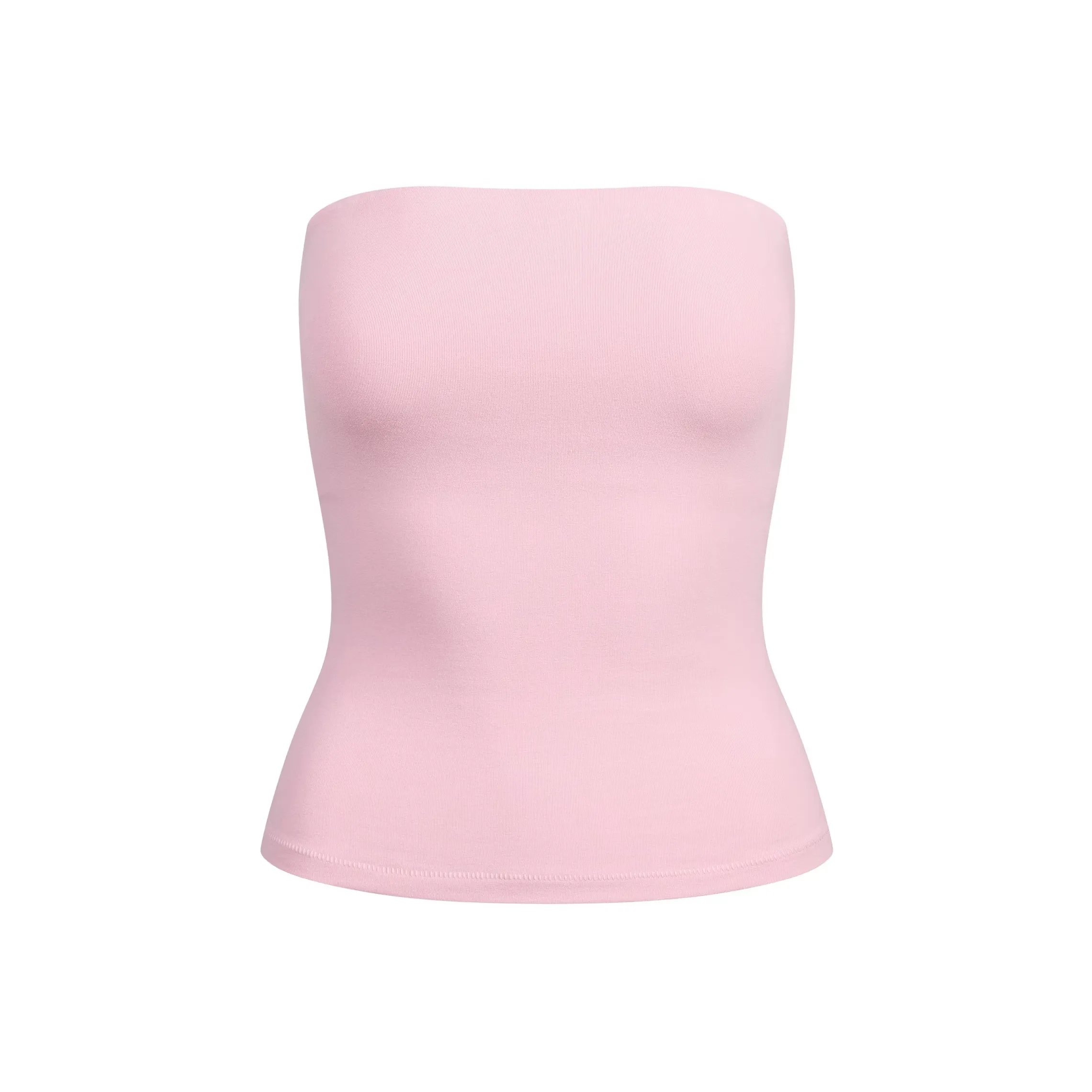 SKIMS FW25 Cotton Jersey TUBE Топ Топ Без бретелек Женский