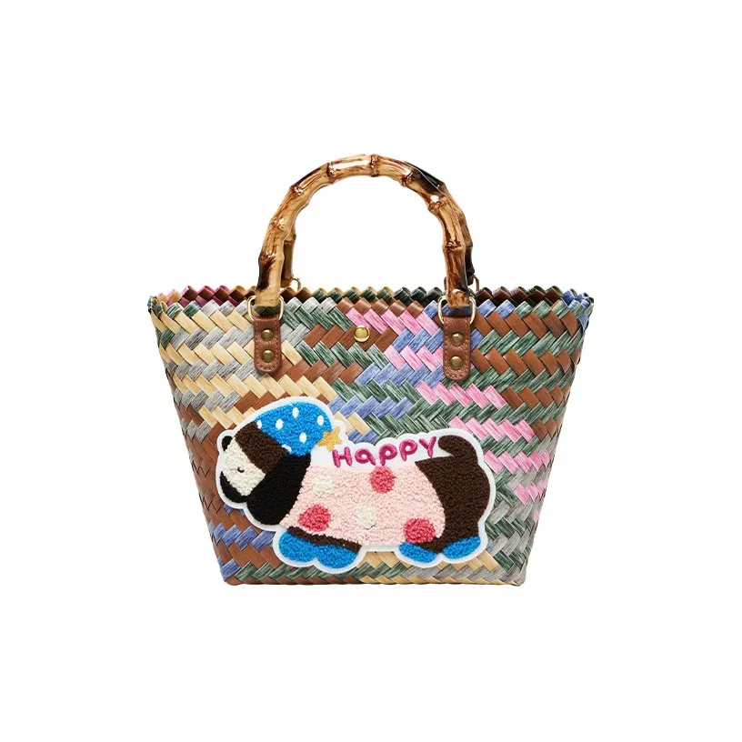 OUBOTE Сумка из синтетической кожи женская розовая