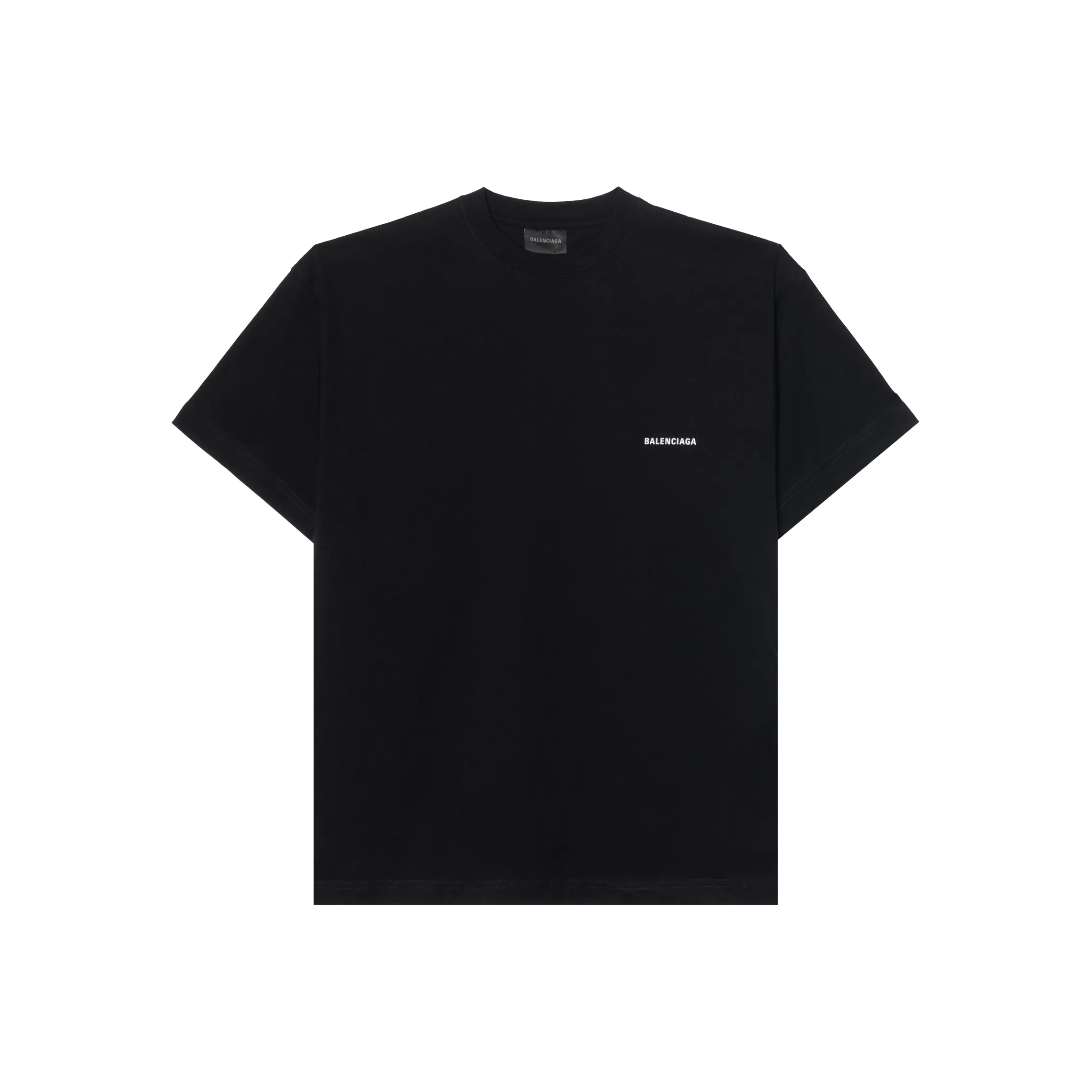 Balenciaga T-Shirt Regular Fit Men's Black