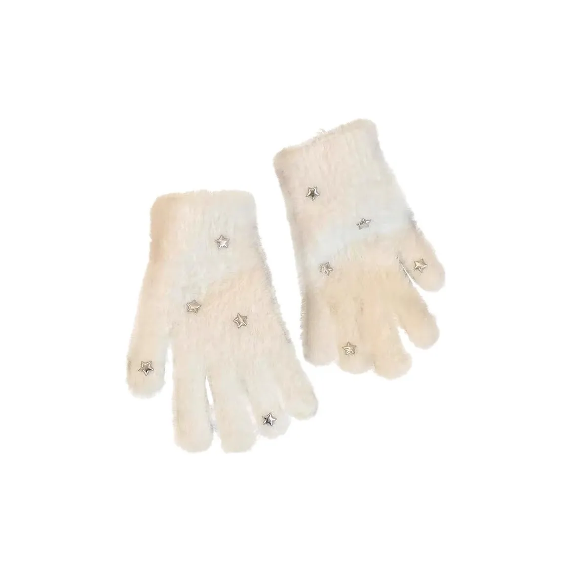 Cgediao Акриловые вязаные перчатки унисекс