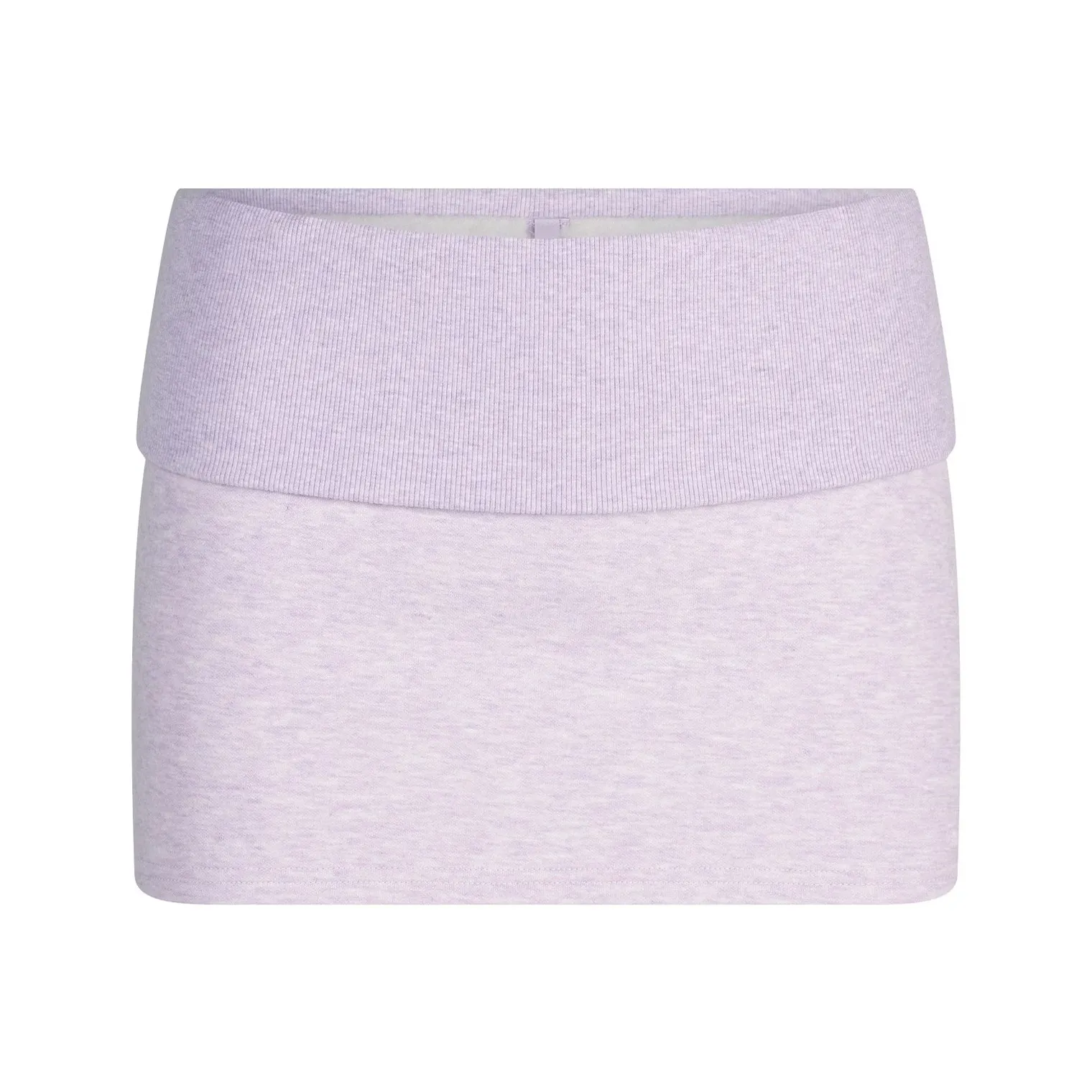 SKIMS FW25 Cotton Fleece Foldover Mini Skirt Casual Short Skirts Women's SKIMS FW25 Хлопок Флис Юбка-карандаш Foldover Повседневная Короткая Юбка Женская