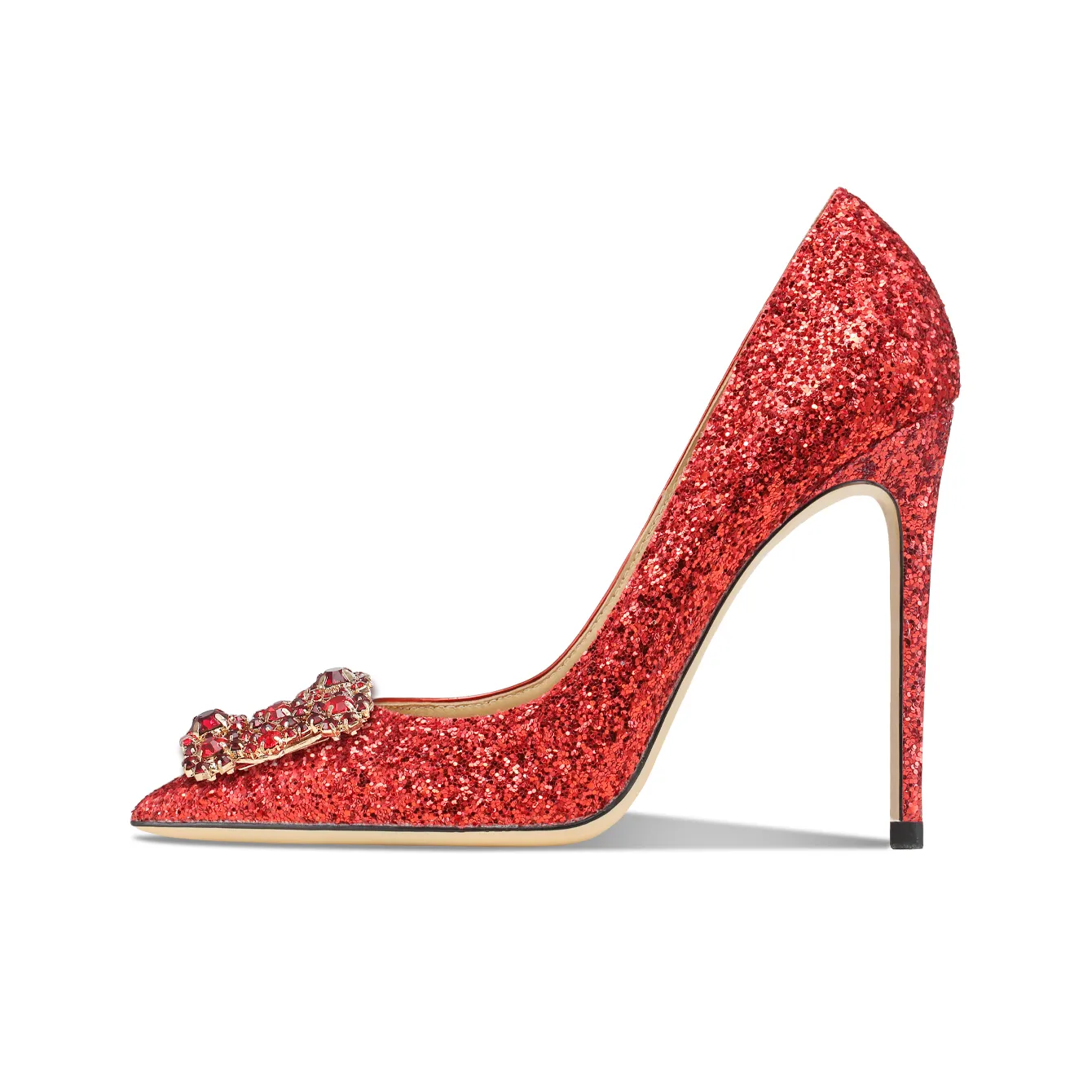 Siwei Узкий каблук Высокие каблуки Женские Красный