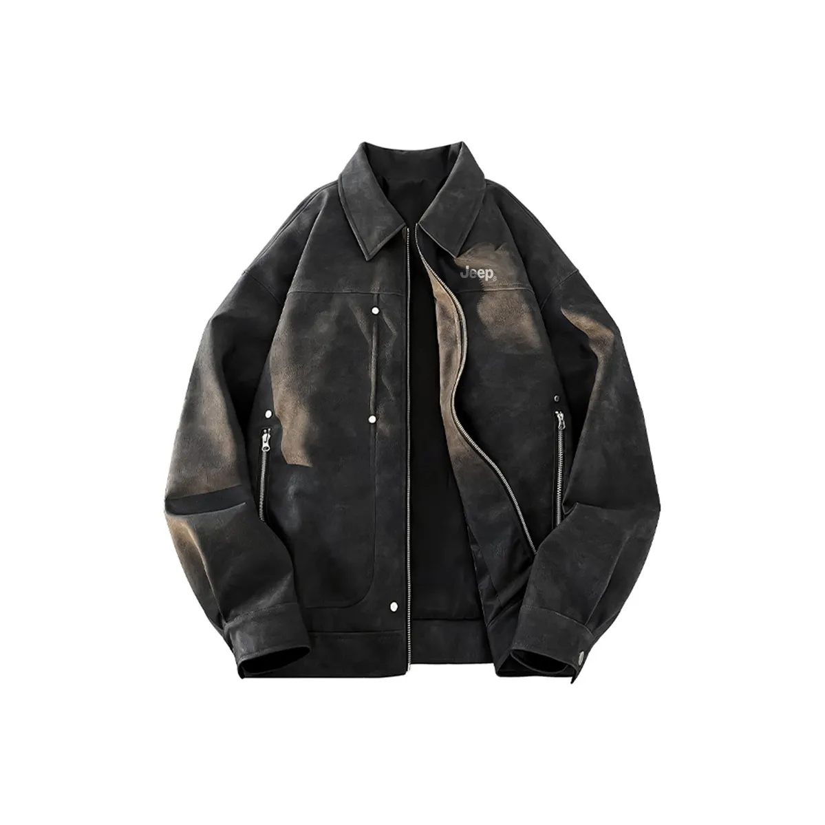 JEEP Кожа Куртка Куртка Унисекс
