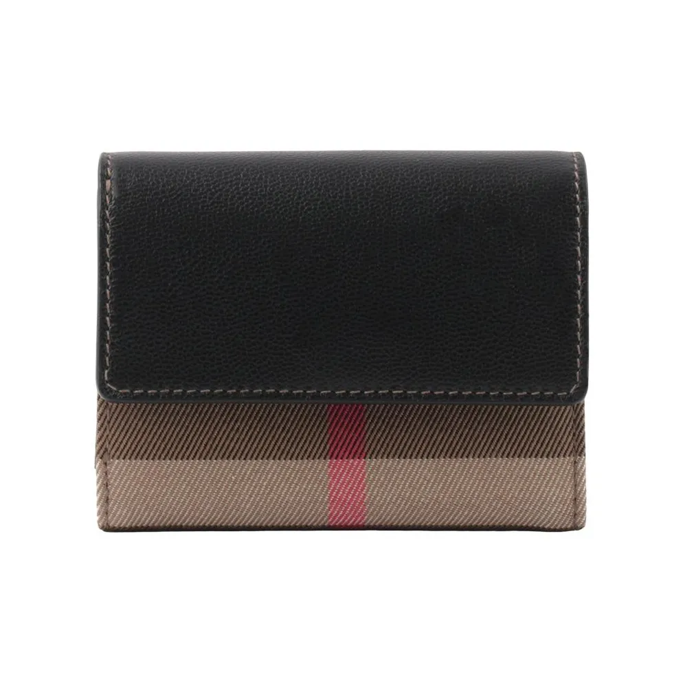 Burberry Телячья кожа Кошелек Женские Черный