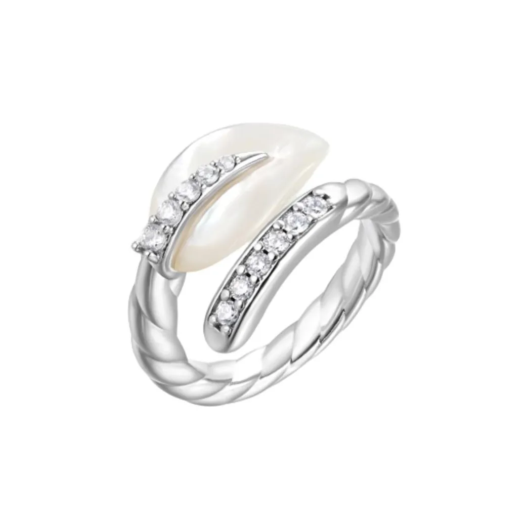 INSENSORY Белый Перламутровый Кольца Унисекс Многоцветные