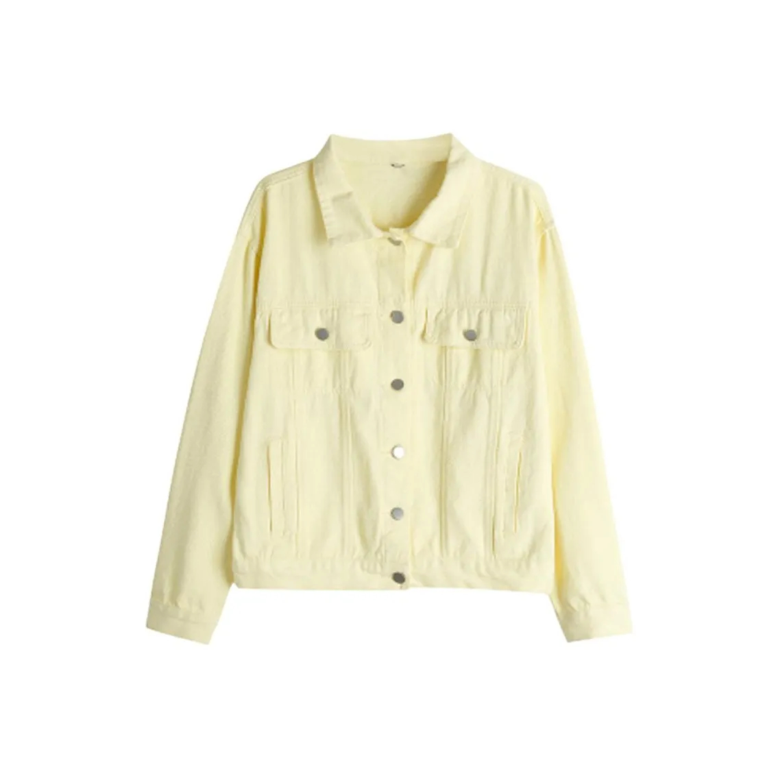 JOSR Желтый Женские Джинсовые Куртки