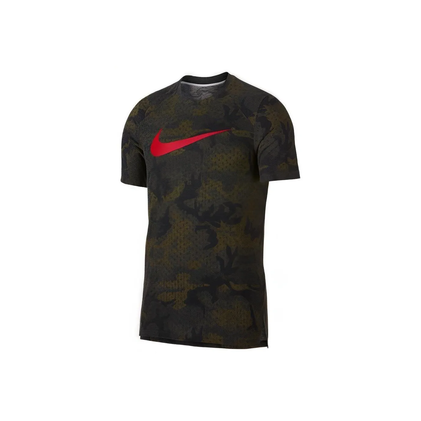 Nike Армейский зеленый Мужской T-рубашки