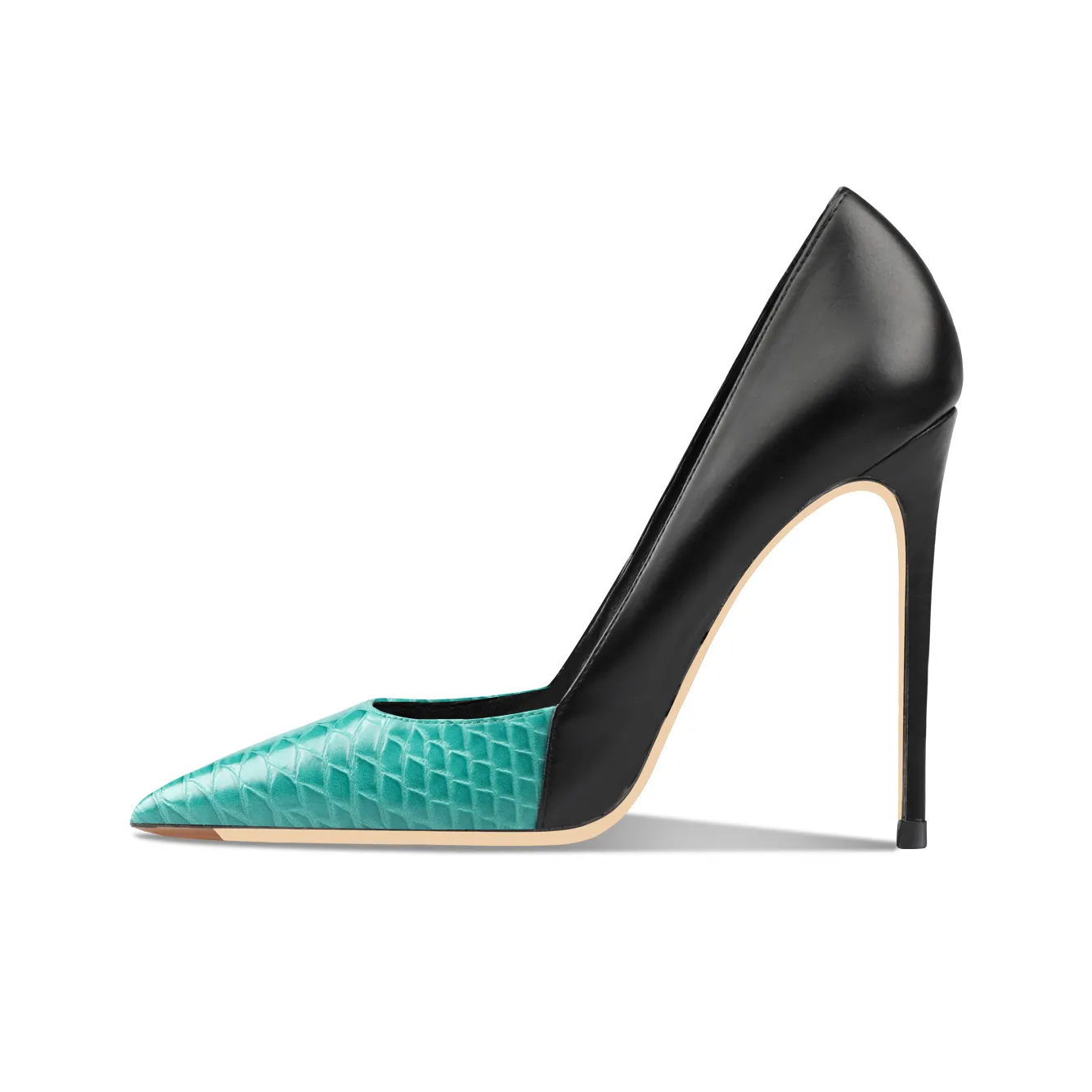 Siwei Узкий каблук Высокие каблуки Женские Синий