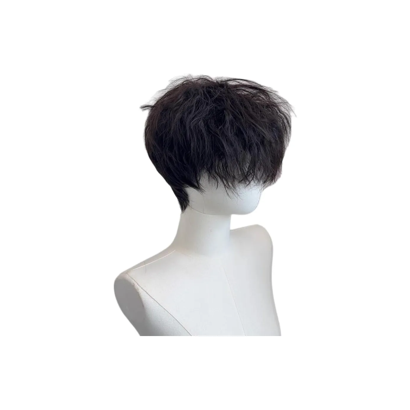 LIANXIANGKE Leslie Кудрявый Перука Мужская Шерстяная Завиток Перука Leslie Кудрявый Повседневная Мужская Перука Набор Высокотемпературная Пряжа