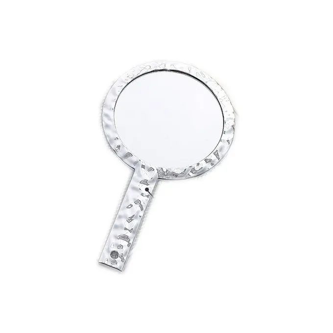 ECOHOME Прозрачный Водная рябь Красота Портативный Двойной Sided Круглый Ручной Зеркальце MAKE UP Зеркала Ручное Зеркальце