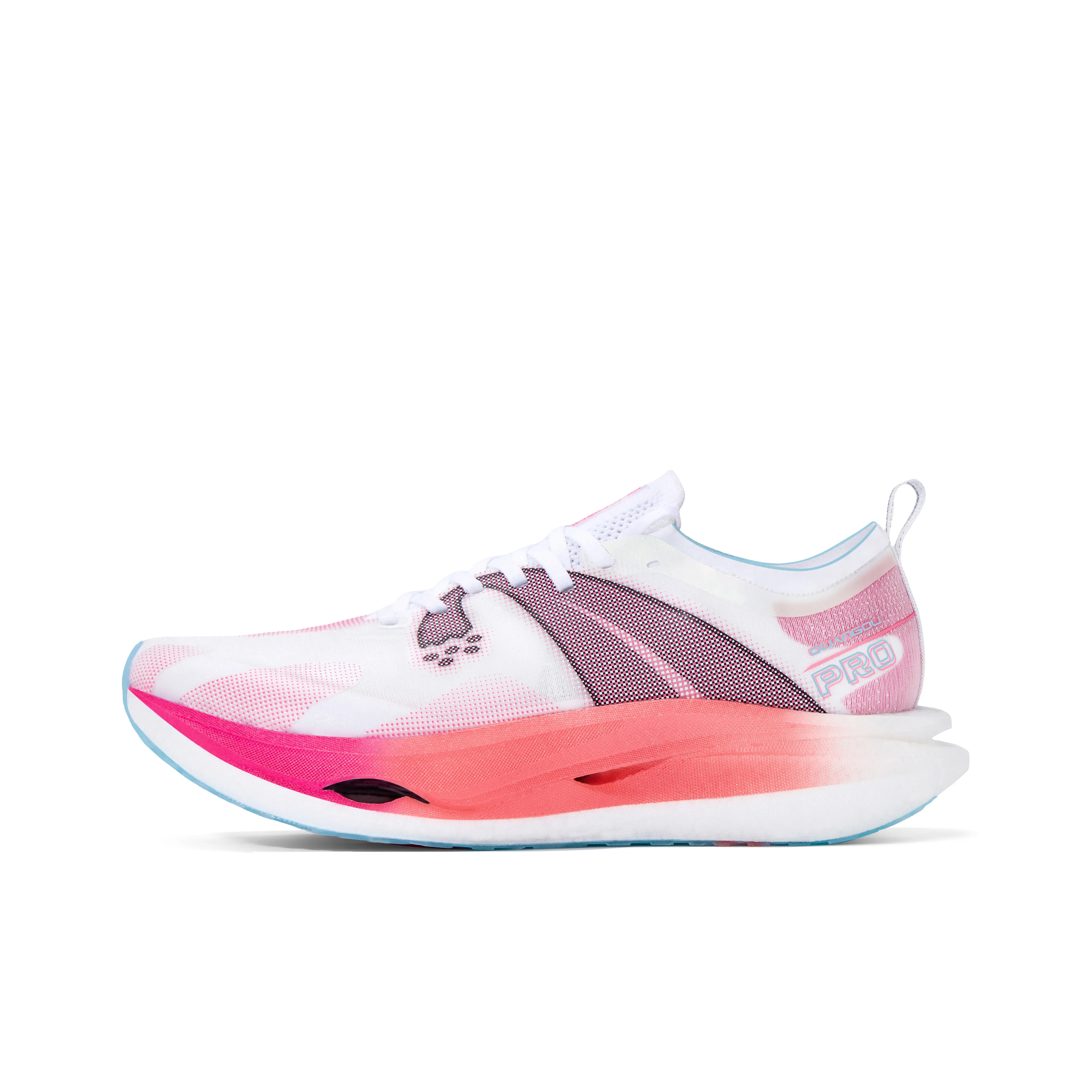 DUANGOU Амортизация Rebound Дышащий Anti Rollover Низкий Топ Повседневный Racing Training Беговые кроссовки Unisex Белый Розовый Синий