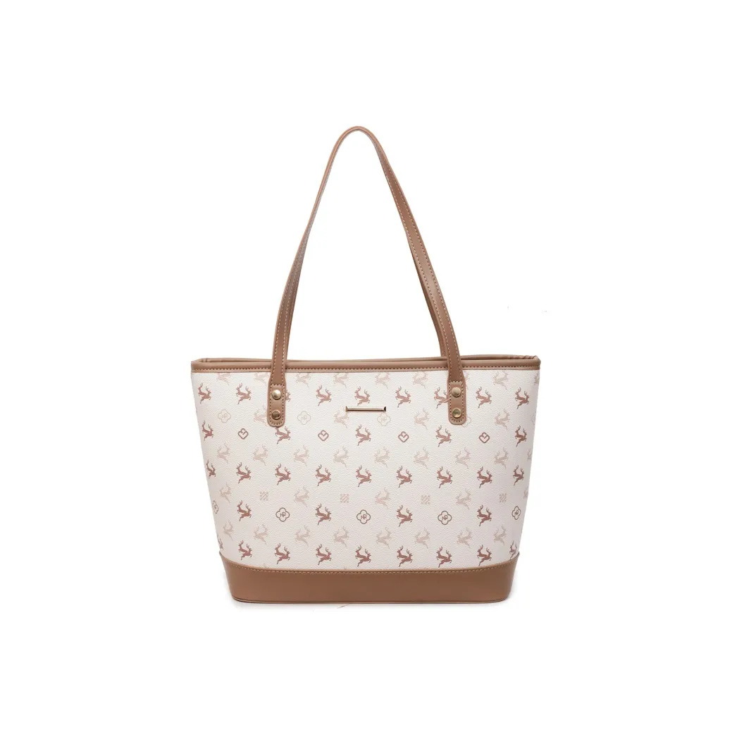 G.DUCKKIDS ПУ (полиуретан) Сумка-тоут Стандартная Черный Кофейный Коричневый