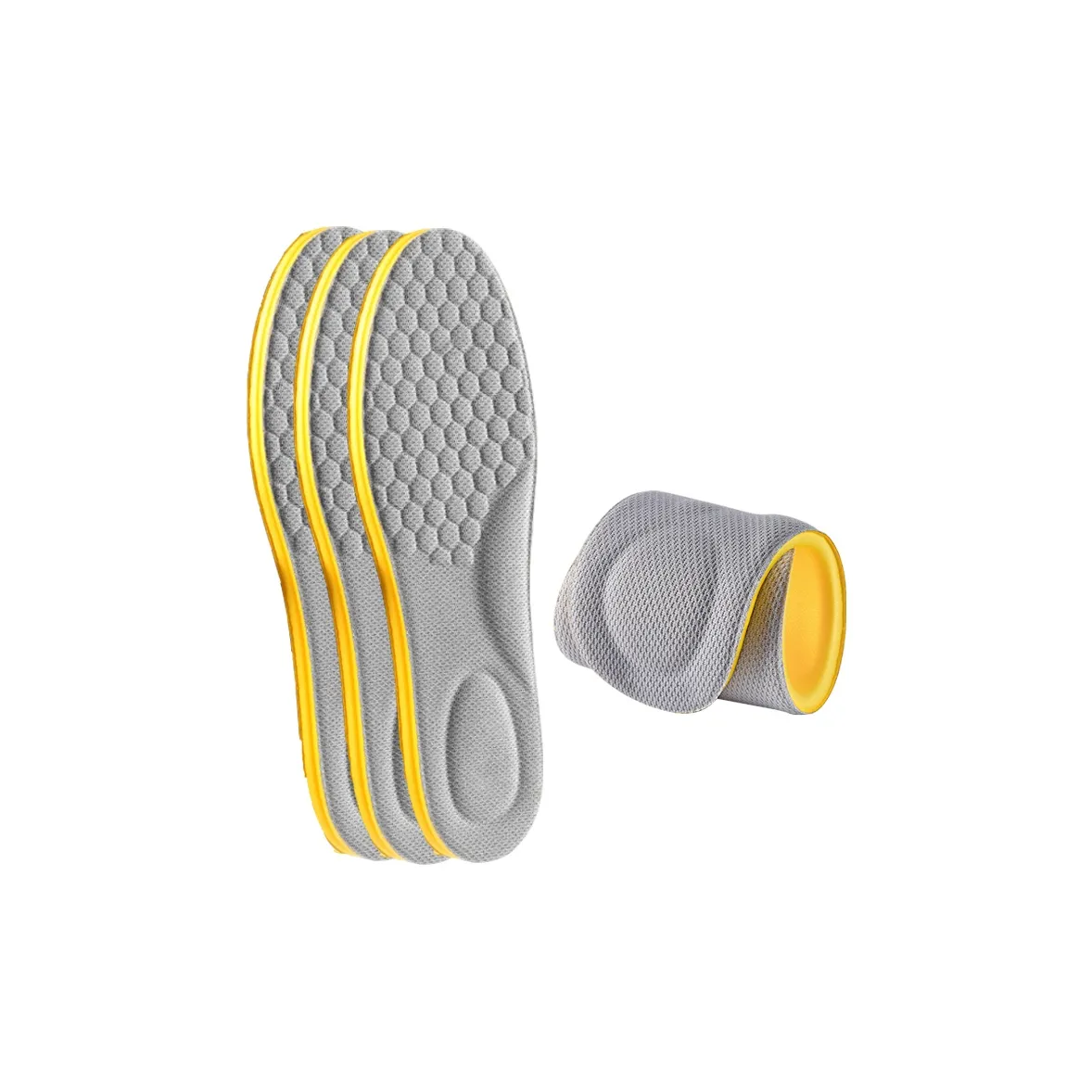 Footprint Tribe Антибактериальный и дезодорирующий отводящий влагу сетчатые ткани стельки унисекс