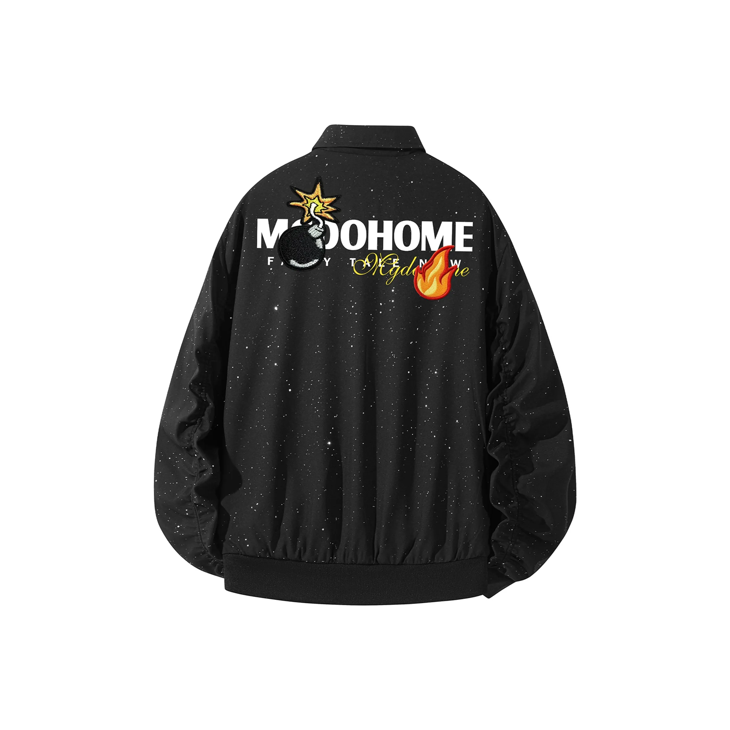 MGDOHOME Black Baby'S Breath Унисекс Куртки