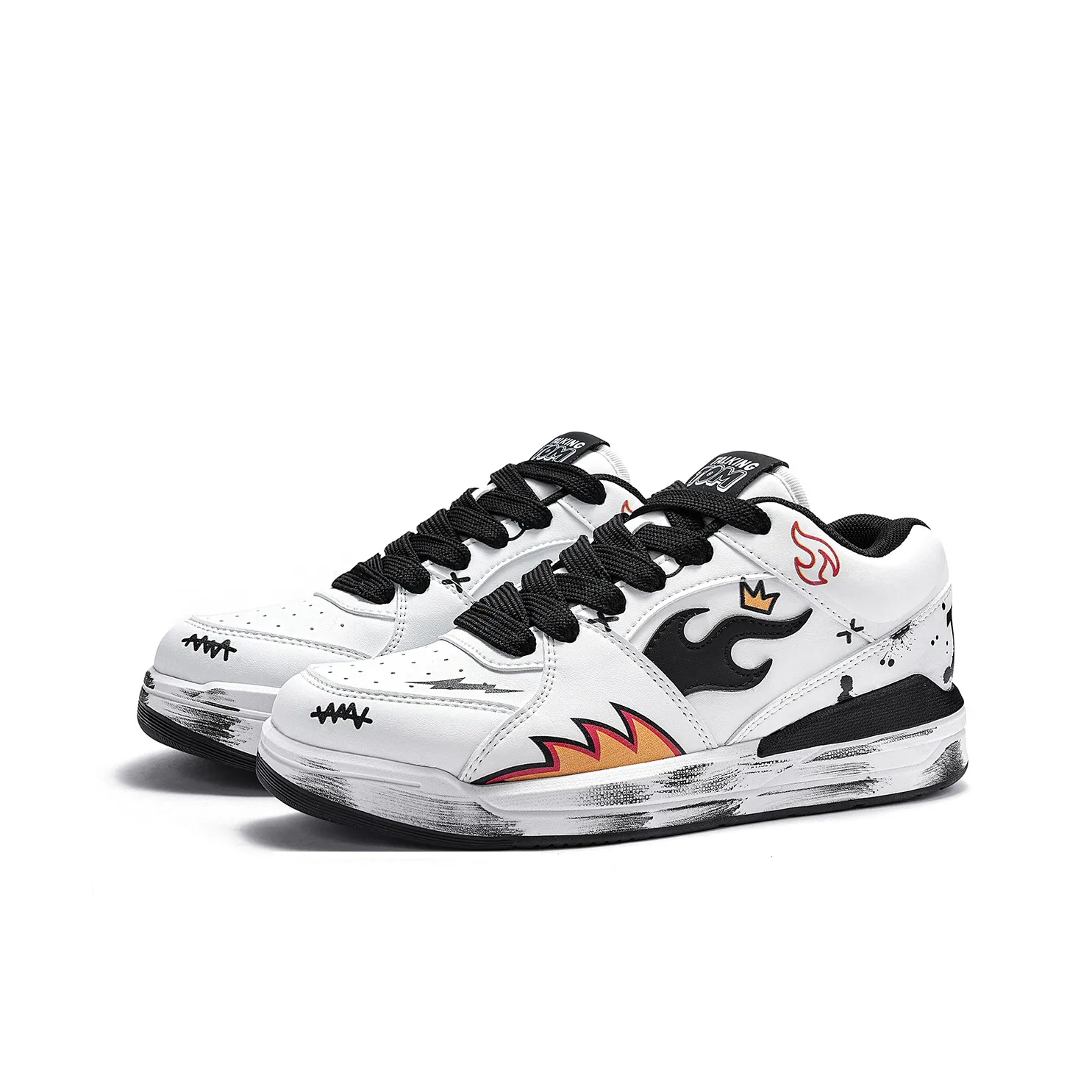 TALKING TOM Покрытие Устойчивое к истиранию Легкий Дышащий Увеличивающий высоту Низкие Кроссовки для скейтбординга Унисекс