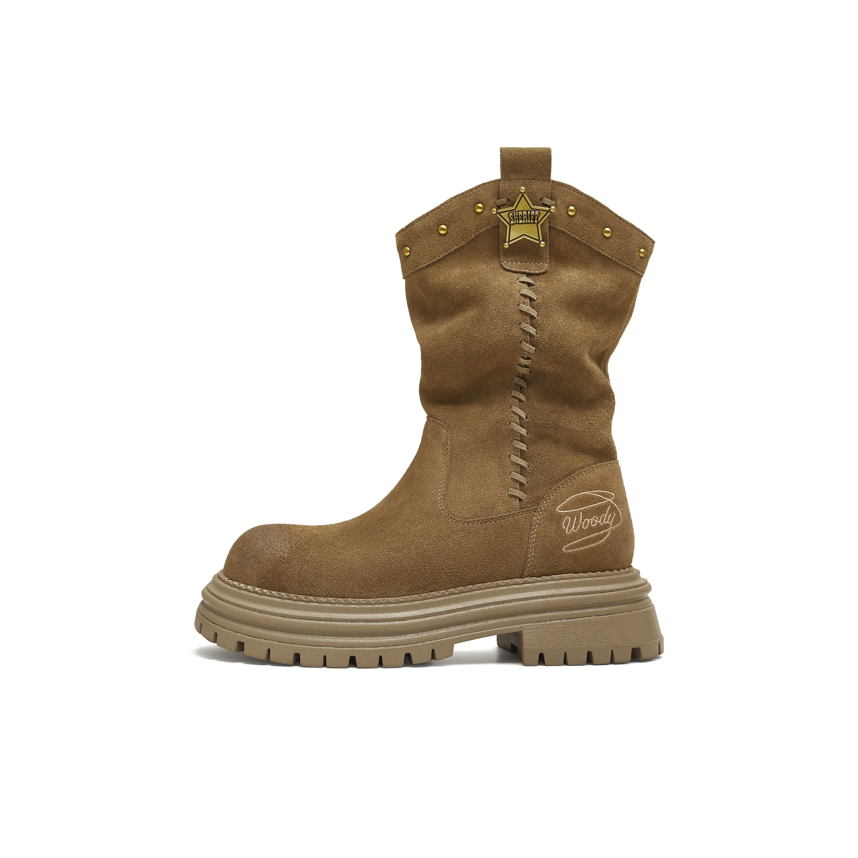 Disney x Teenmix Woody Колено Высокие сапоги 5 см Женские