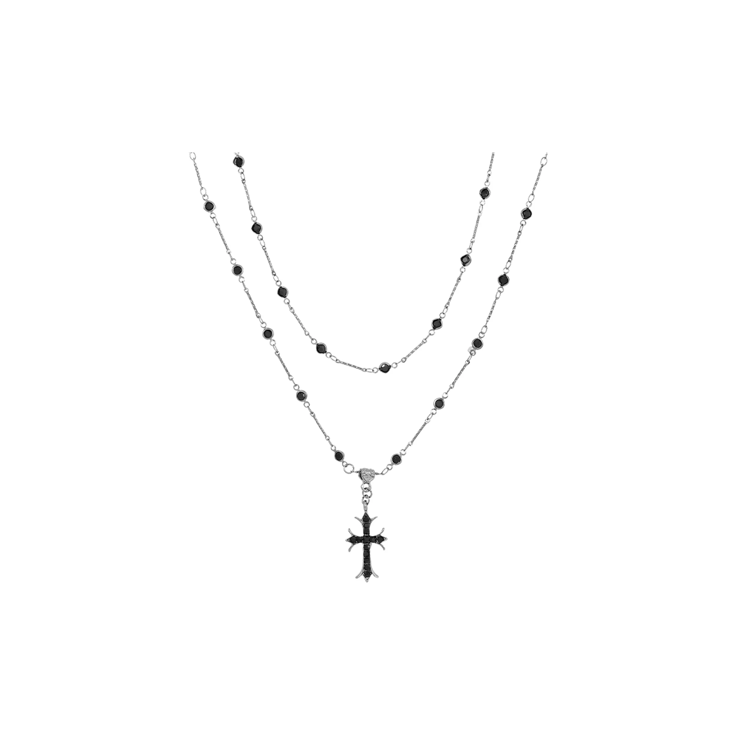 MISS XIA JWY Титановые стальные ожерелья женские