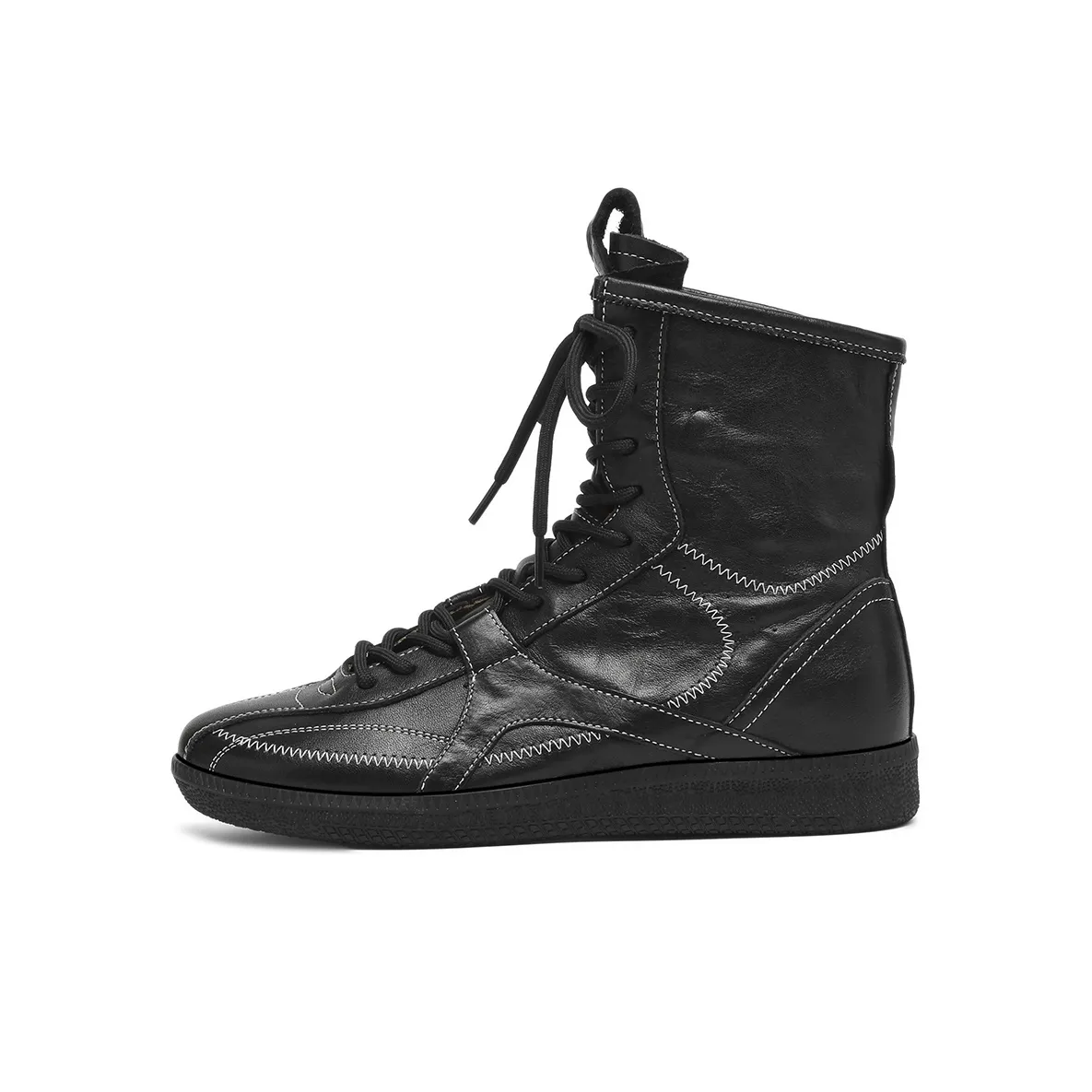 Rosa Bianca Боксерские туфли Легкие и Дышащие Высокие Немецкие армейские кроссовки Женские