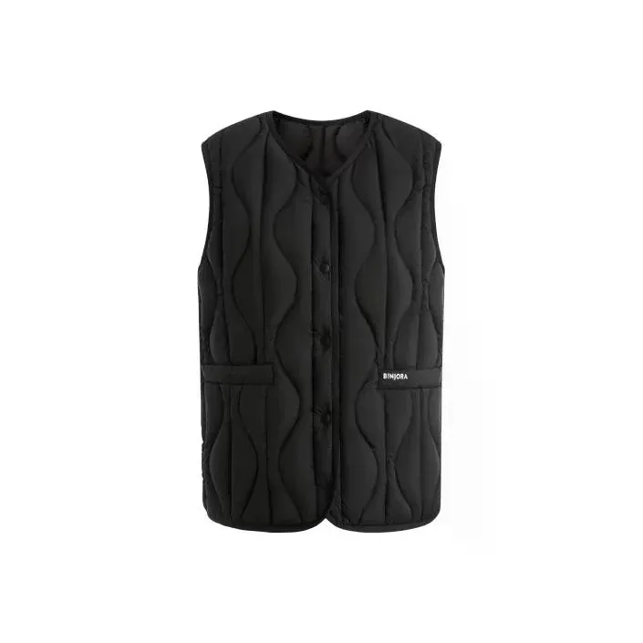 BENGEN Пуховик Жилет Женские