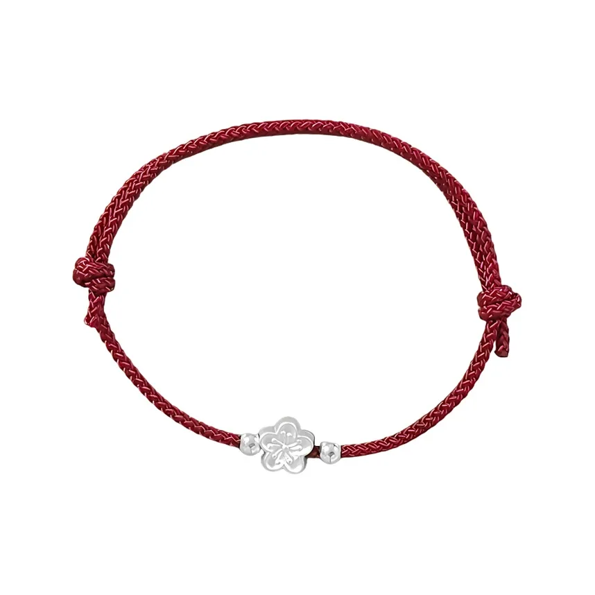 SHEEHHYY S999 Fine Серебряный Браслет Шнурки Унисекс