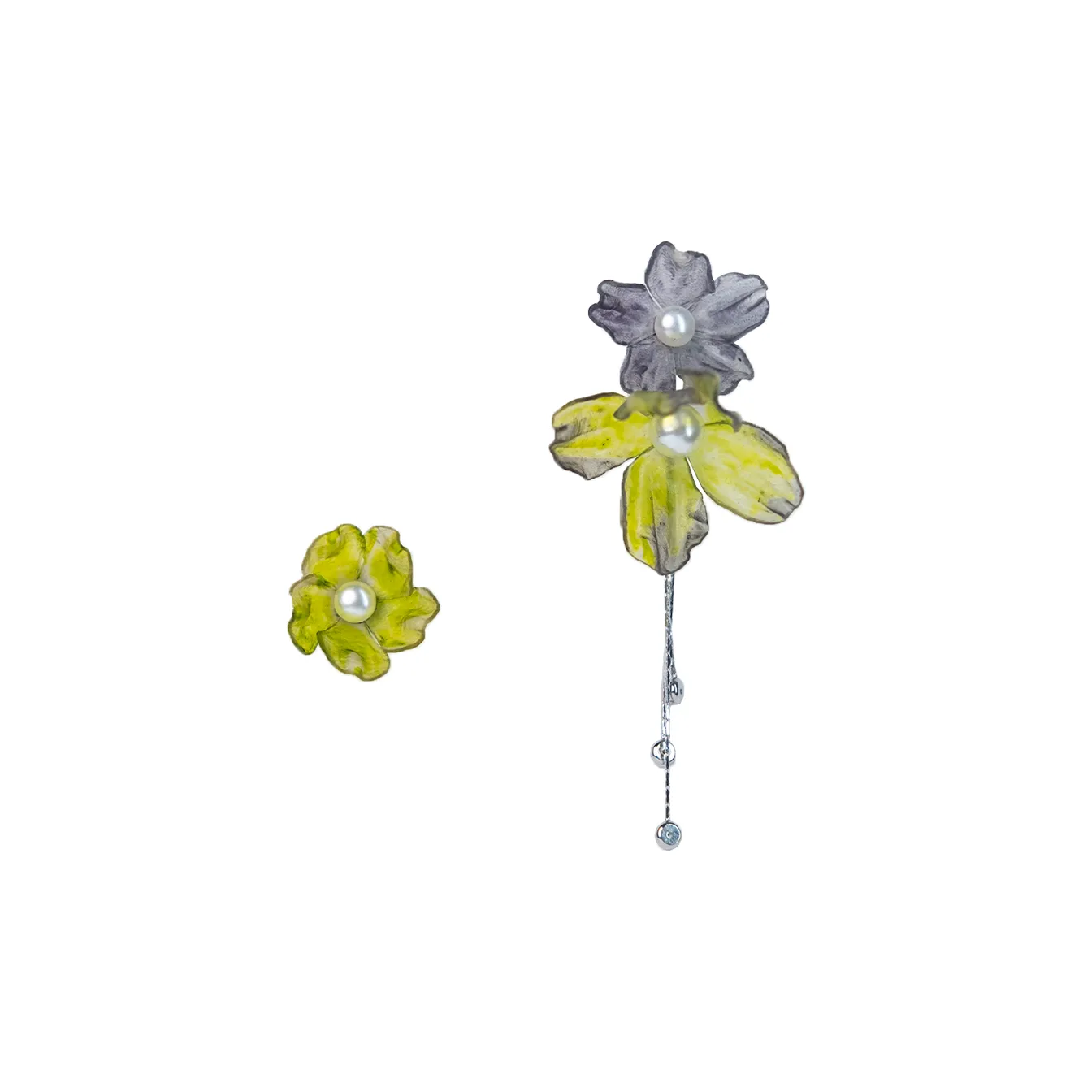 Fleeting Leather Коровья кожа Серьги Женские