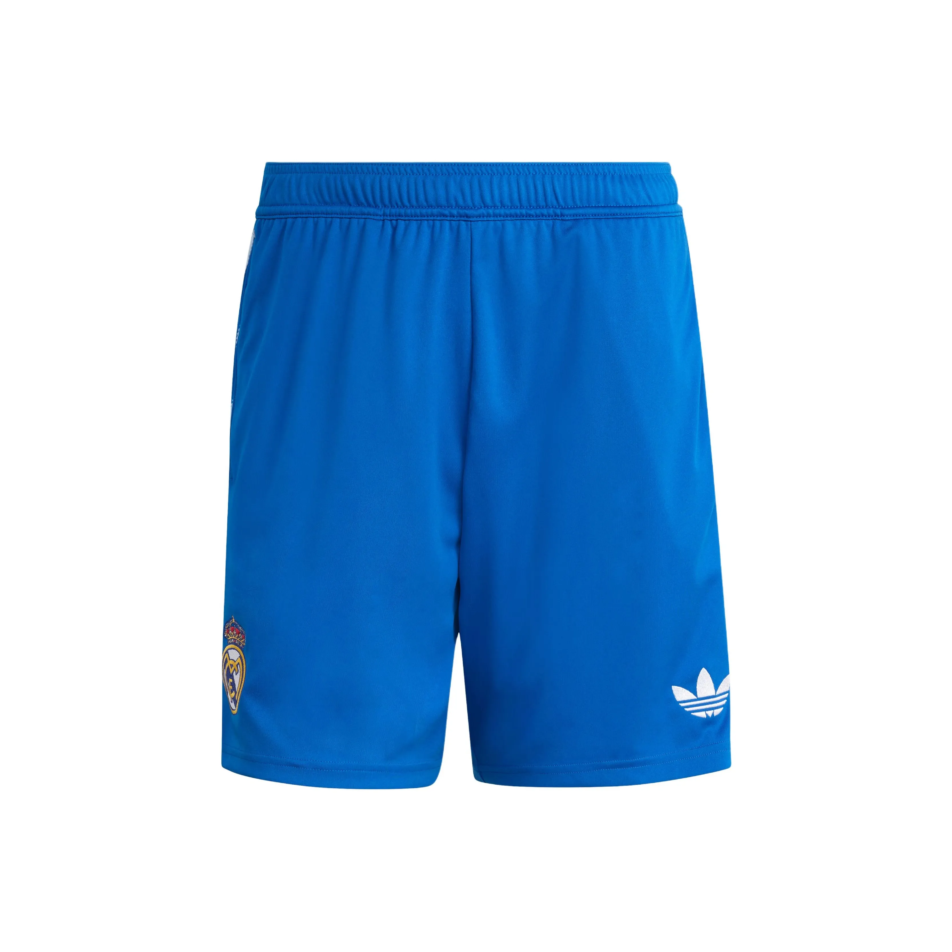 Adidas Originals Real Madrid 25 26 THIRD Шорты Футбол Низ Мужской Bird Перо Синий
