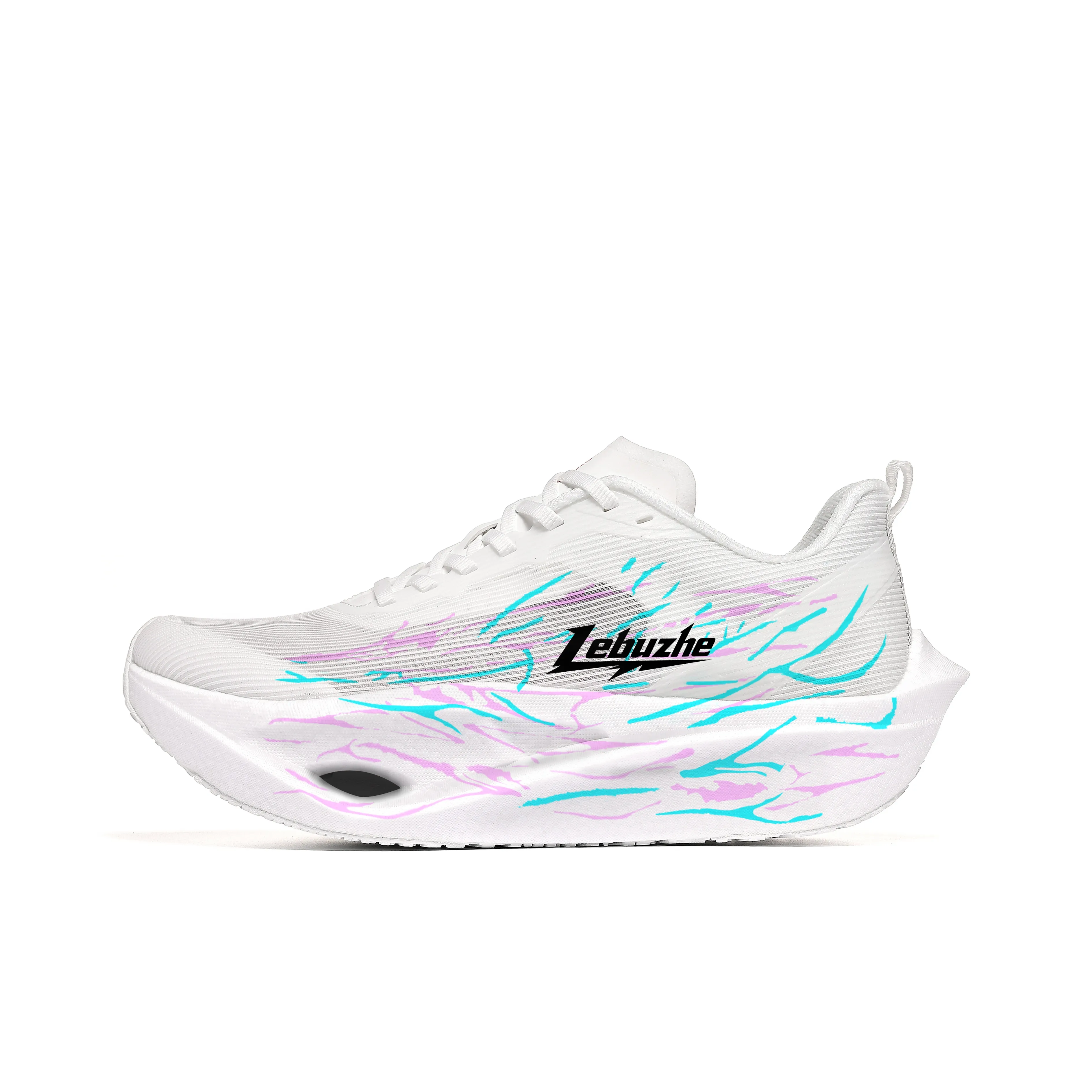 LEBUZHE Износостойкий и Легкий Низкий Топ из Карбоновых Плитов Повседневная Беговая Обувь Мужская