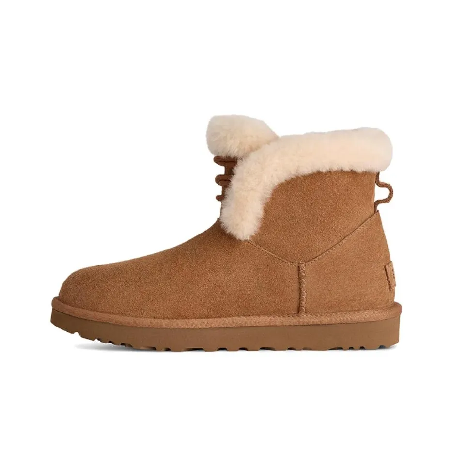 UGG Classic Novelty Сноубутсы Женские Каштановый