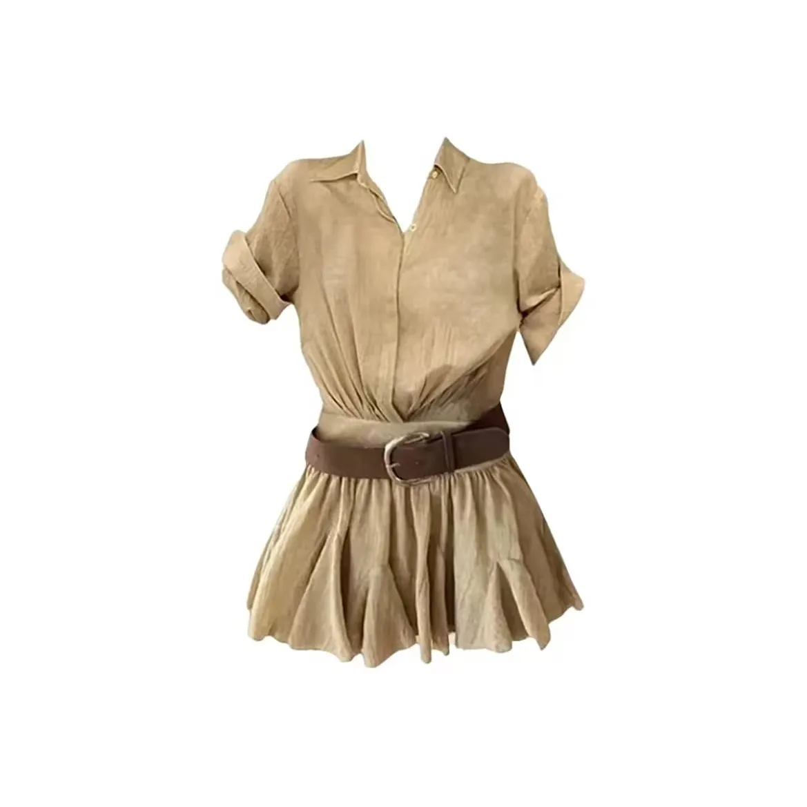 KYKW Короткий рукав Платье Женское