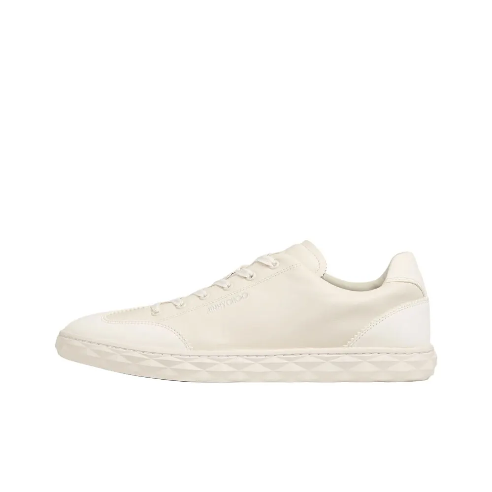 Jimmy Choo Diamond Light Flex/M Low top Skateboard Shoes Men's Ecru