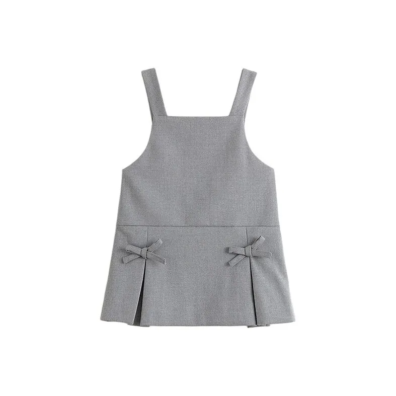 MARC JANIE Plum Blossom Gray Kids Dresses MARC JANIE Plum Blossom Серый Детские Платья