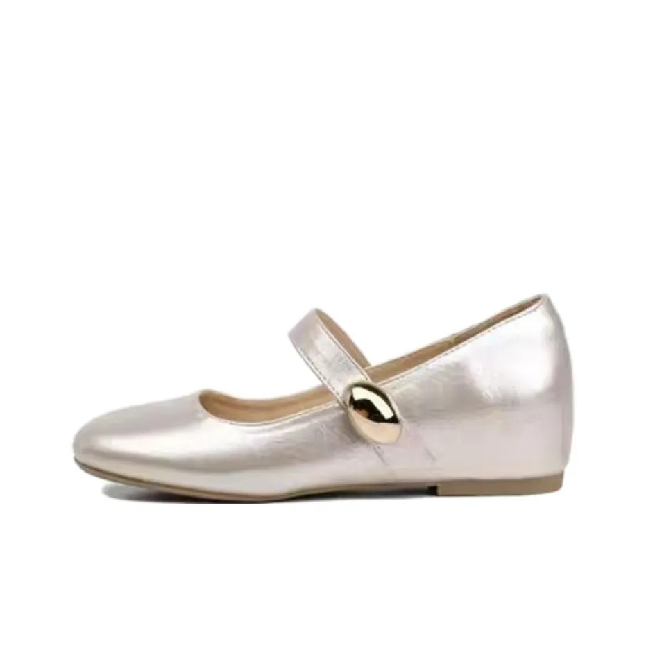 Lanza Туфли Мэри Джейн Шампанское Женские