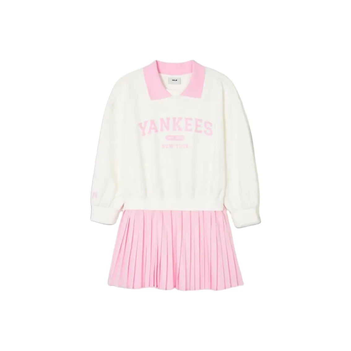 Mlb Base Logo Детское платье New York Yankees Розовое Детское