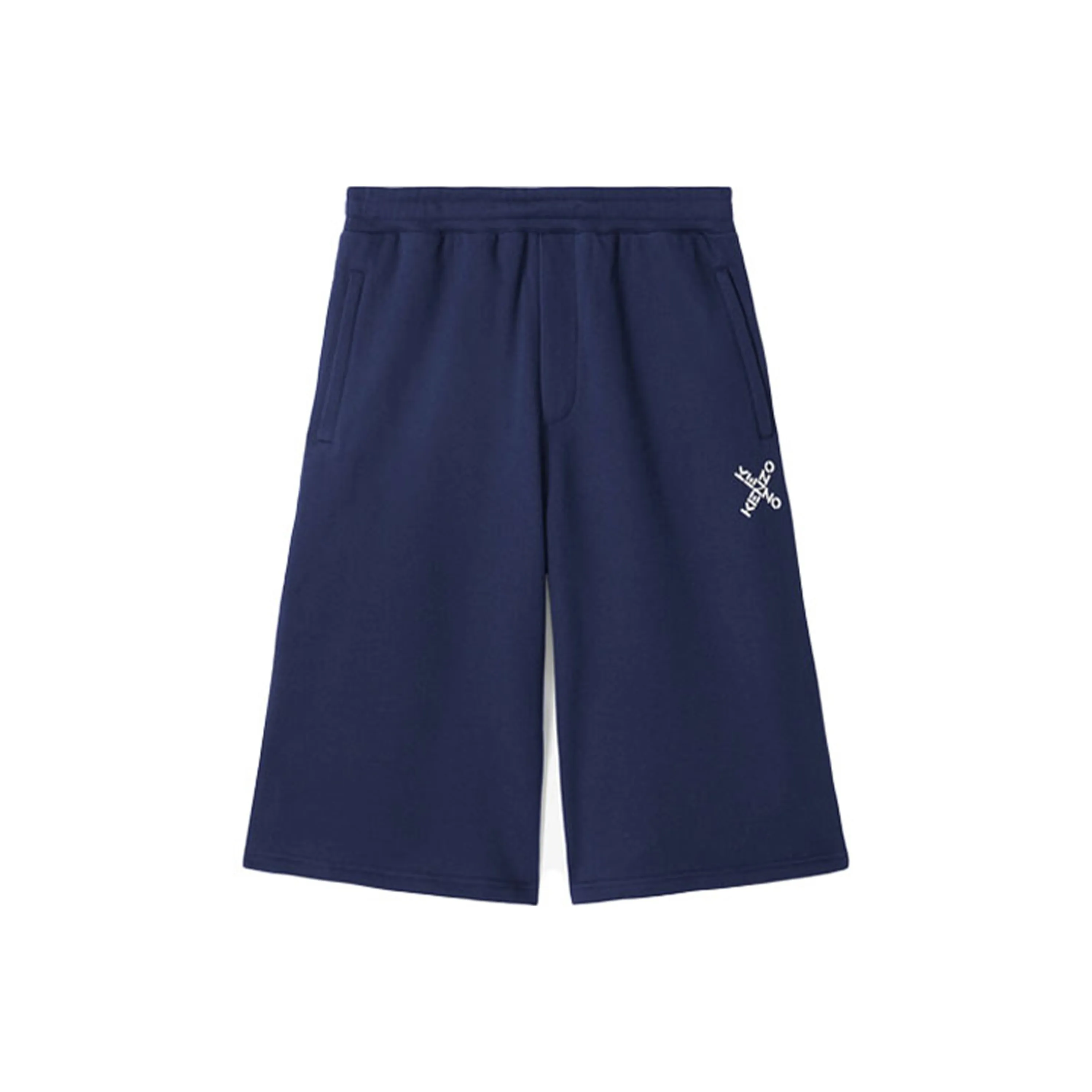 KENZO Темно-синие мужские повседневные шорты