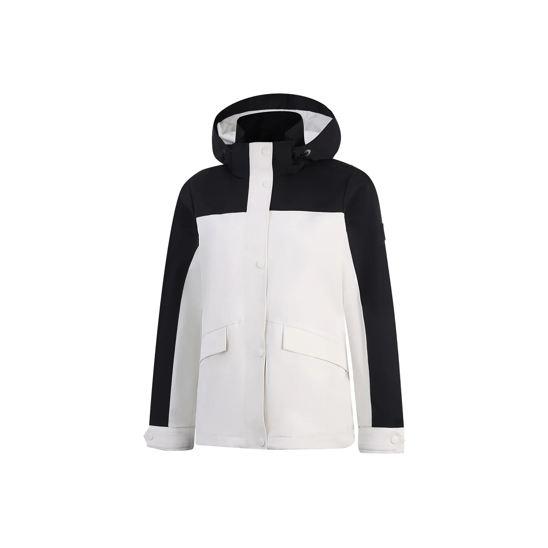 LINING Айвори/Черный Женская Тренч