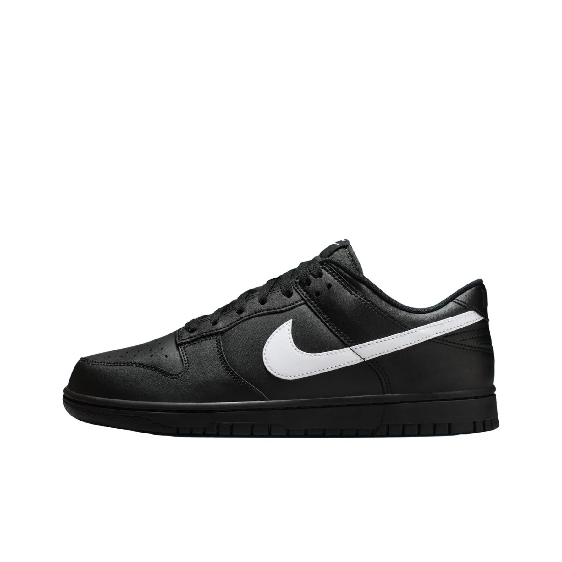 Nike Dunk Low Топ Скейтборд Кроссовки Унисекс Черный