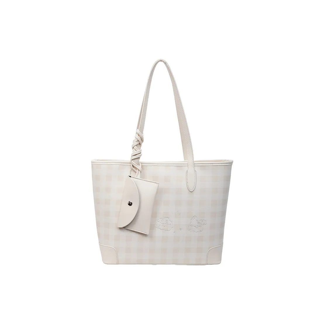 Meow In The Grass ПУ (полиуретан) Сумка-тоут Сумка для покупок Сумка через плечо Стандартная Женская Многоцветная