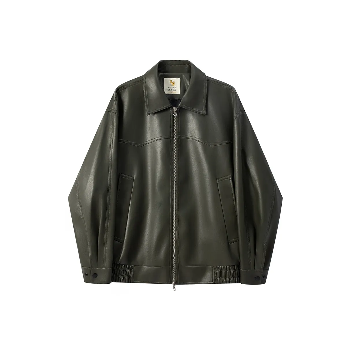 WILLIAM FOX SONS Кожа Куртка Унисекс